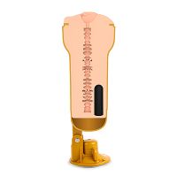 Realistyczna sztuczna pochwa Jessie z regulowaną przyssawką i wibracjami - 77751329 - 3