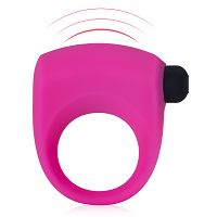 Różowy pierścień erekcyjny na penisa z wibracjami - 76528524 - 5