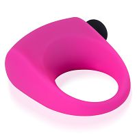 Różowy pierścień erekcyjny na penisa z wibracjami - 76528524 - 2