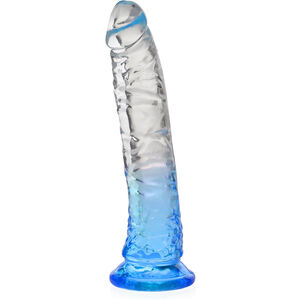 Żelowe dildo elastyczny penis z przyssawką 20 cm - 74489284