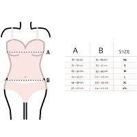 Seksowny zestaw bielizny Dkaren Blanka stingi+mini+stanik - 79961752 - 3