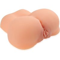 Sztuczna pochwa i anus, zgrabny okrągły tyłek z bardzo realistyczną cipką - 79564102 - 2