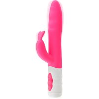 Rotacyjny wibrator ze stymulatorem łechtaczki dwa wielofunkcyje silniki - 71289382 - 4