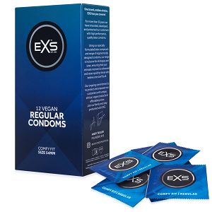 Prezerwatywy klasyczne EXS COMFY FIT REGULAR 12 szt. - 71777308