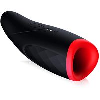 Silikonowy masturbator podgrzewany do 42stc - 10 funkcji pieszczot - 76889887 - 2