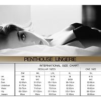 Penthouse Scandalous - siateczkowe kuszące body białe - 74992141 - 5