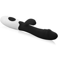 Wibrująca rozkosz wibrator 30 programów kształt penisa - 77030122 - 2