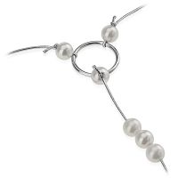 Perły na sznureczkach - skąpe stringi z masującymi łechtaczkę kuleczkami - 71861632 - 2