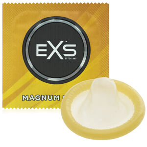 Prezerwatywa XL 60 mm duży penis EXS MAGNUM LARGE - 78626069