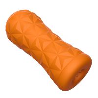 Pomarańczowy masturbator męski super stymulacja sztuczna pochwa - 77672842 - 2