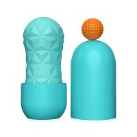 Zielony masturbator męski super stymulacja sztuczna pochwa - 76872632 - 6