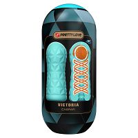 Zielony masturbator męski super stymulacja sztuczna pochwa - 76872632 - 7