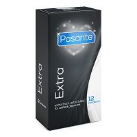 Pasante Extra mocne prezerwatywy z dodatkowym lubrykantem 12 szt - 74836612 - 2