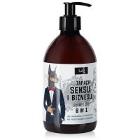 Wegański zestaw dla mężczyzn DOBERMAN żel+mydło+masło - 78640432 - 4