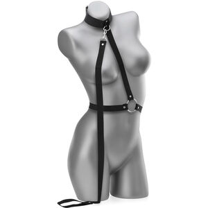 Szelki ze smyczą uprząż do krępowania i zniewolenia bdsm - 74466664