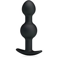 Drgający anal plug z manualną wibracją kulkowy korek analny - 78468818 - 3