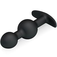 Drgający anal plug z manualną wibracją kulkowy korek analny - 78468818 - 6