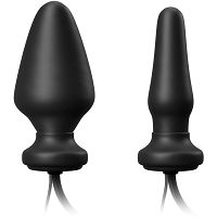 Pompowany korek analny plug z wibracjami - 72254811 - 3