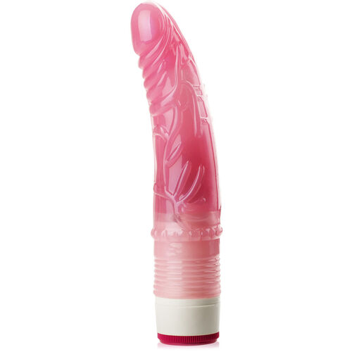 Wibrator g-spot - giętkie realistyczne dildo z wibracjami - 88719788