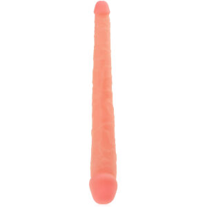 Cienki penis dwustronny dildo do podwójnej penetracji - 76811601