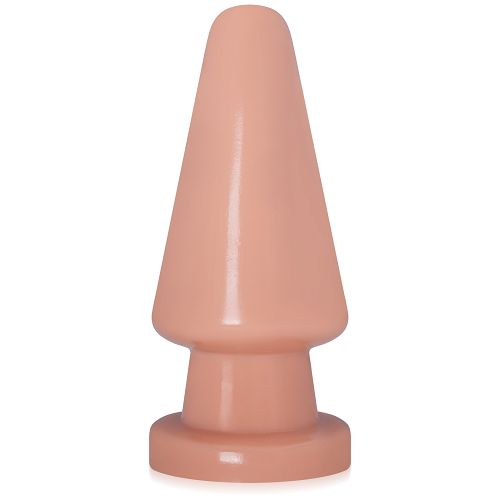 Cielisty korek analny 16,5 cm żelowy anal plug z mocną przyssawką - 78548493
