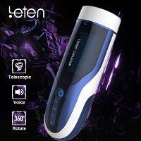 Posuwisto obrotowy masturbator – 380 ruchów na minutę + funkcja ssania - 64786435 - 2