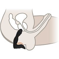 Masażer prostaty, wibrator samonośny dla pań 2w1 - 10 funkcji - 70770741 - 3