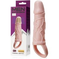 Samowibrująca nakładka na penisa pogrubia wydłuża pieści - 77248994 - 8