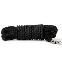 Rebellion czarna lina do krępowania bondage BDSM 10 m - 79901592 - 2