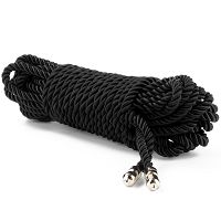 Rebellion czarna lina do krępowania bondage BDSM 10 m - 79901592 - 4