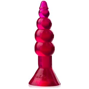 Giętki kulkowy korek analny na przyssawce - lbb 017005