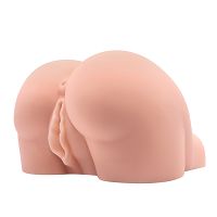 Realistyczna sztuczna pochwa i anus z wibracjami + pilot - 76180210 - 2