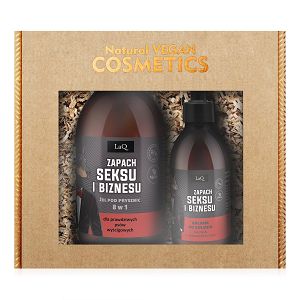 Zapach Seksu i Biznesu - zestaw dla mężczyzn żel pod prysznic i balsam - 74762308