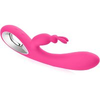 Wibrator ze stymulującym króliczkiem 9 funkcji dwa silniki - 78940454 - 2