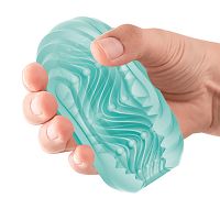 Elastyczny żelowy masturbator z wypustkami dla mężczyzn 9 cm - 76305446 - 4