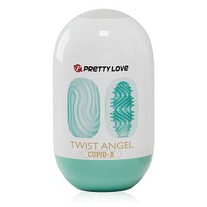 Elastyczny żelowy masturbator z wypustkami dla mężczyzn 9 cm - 76305446