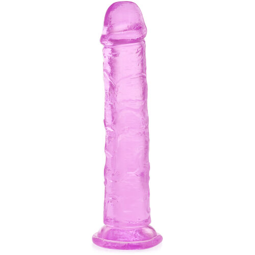Duży penis 25 cm żelowe elastyczne dildo na mocnej przyssawce - 74706332