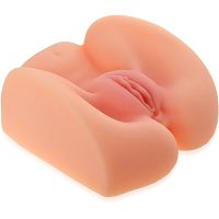 Duża realistyczna sztuczna pochwa cipka z anusem masturbator z cyberskóry skala 1:1 - 78739657 - 2