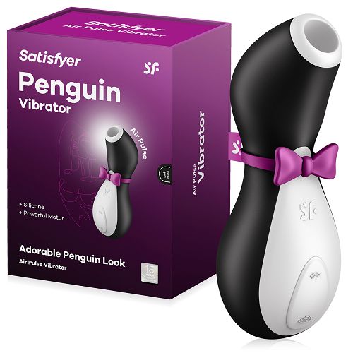 Satisfyer penguin - masażer pingwin do bezdotykowej stymulacji łechtaczki - 73808316