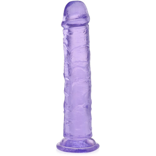 Duży penis 25 cm żelowe elastyczne dildo na mocnej przyssawce - 79371497