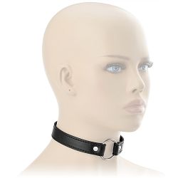 Skórzana obroża na szyję - mocny akcent - 78796265