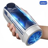 Masturbator męski pochwa 10 funkcji + podgrzewanie i dźwięk - 76532145 - 5