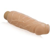 Duży wibrator żelowy penis z żyłkami – 71062705 - 2