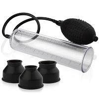 Klasyczna pompka erekcyjna „super pump” + komplet uszczelek - wrd 3045c - 2