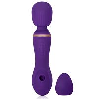 Mocny masażer 2w1 wand + powietrzna stymulacja 70 programów - 78668510 - 2