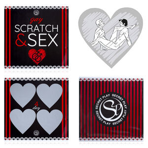 Scratch & Sex Gay erotyczna zdrapka gra z pozycjami  LGBT - 78711041