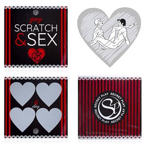 Scratch & Sex Gay erotyczna zdrapka gra z pozycjami  LGBT - 78711041