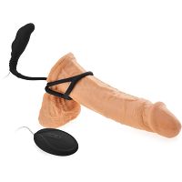 Ogrzewany masażer prostaty + ring na penisa i jądra 7 funkcji 78294383 - 2