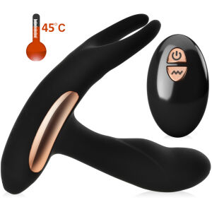 Wibrator analny ogrzewanie do 45stc masaż prostaty i jąder 76480788