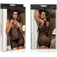 Prześwitująca sukienka erotyczna bielizna nocna sexy halka – 78861729 - 3